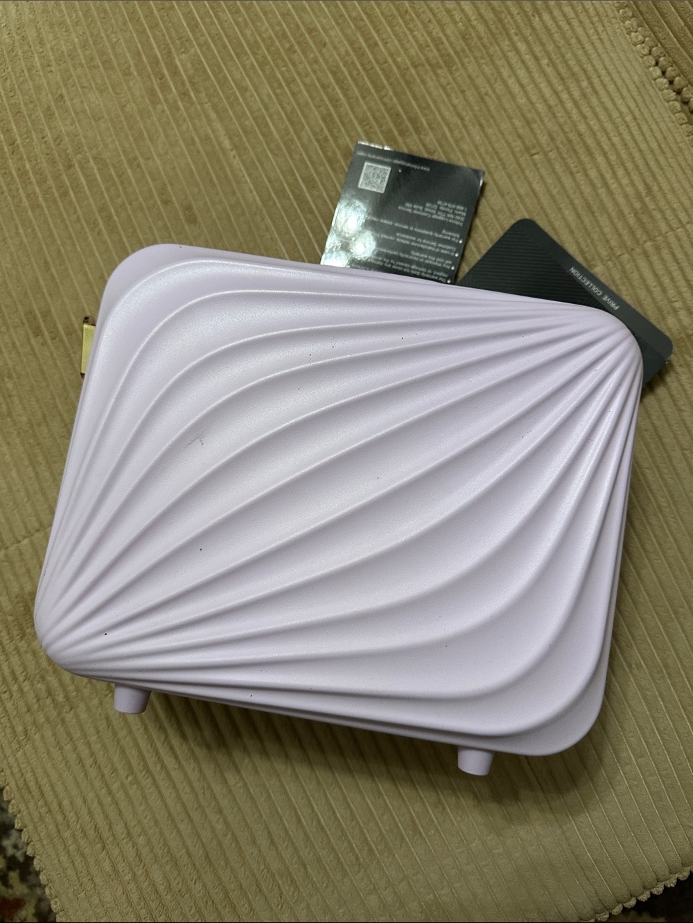 Triforce Hardcase Accessories Travel Case soft lavender